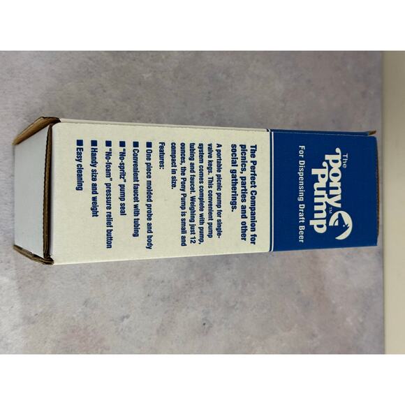 The Pony Pump Draft Beer Dispenser North American Dispense Systems Keg Tapper - Picture 2 of 8